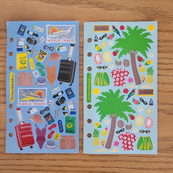 An Assortment of Vintage Vacation Stickers - Picture 2 of 6